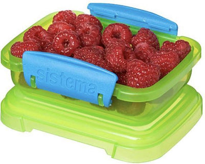 Set de almuerzo Sistema Trends de 3 cajas de almacenamiento de 200 ml (4 culos)