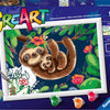 Ravensburger creart sweet sloths - schilderen op nummer voor kinderen