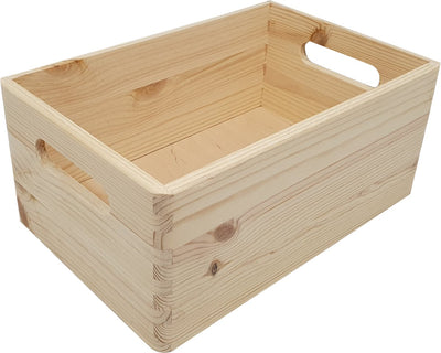 Caja de almacenamiento de madera
