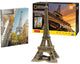 Torre eiffel geografica 3D divertimento cubico divertimento