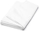 Lenzuolo weekend Cenerentola - letti gemelli - cotone - lenzuolo sopra - 240x260 cm - bianco