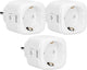 Alecto smart-plug10 triple - smart wifi tussenstekker - 16a 3680w - 3 stuks