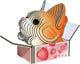 Puzzle 3d Eugy - gatti - zucca - gatti - sostenibile - collezionali tutti - 6 anni