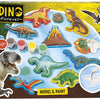 Totum Dino Forever - Jugando y pintando yeso