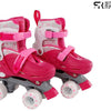 Street rider rolschaatsen roze verstelbaar, maat 27-30