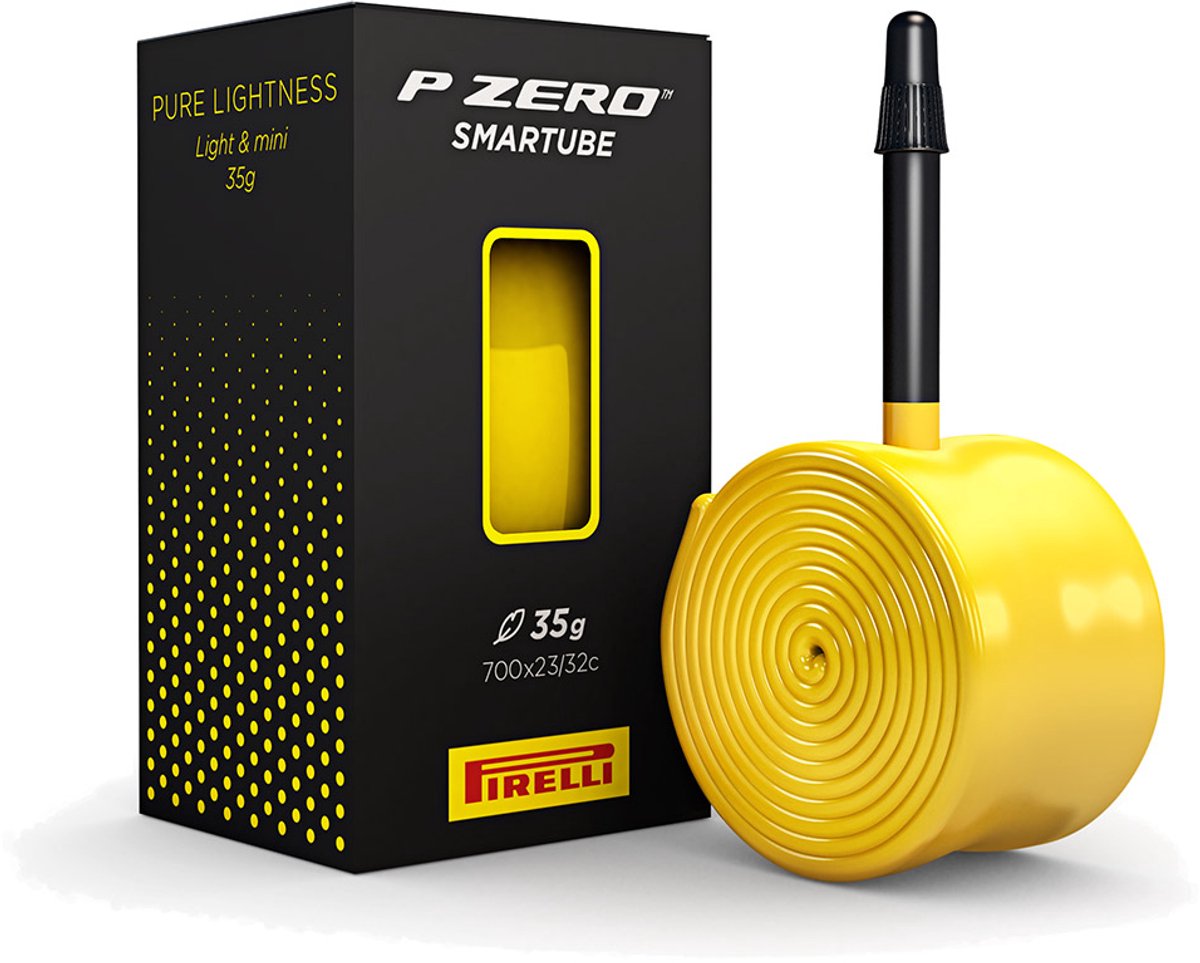 Camera d'aria Pirelli p zero™ smartube rs presta 60 mm gialla 700c 26-35