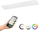 Eglo connect.z moradillo smart led paneel - 119.5 x 29.5 cm - wit - instelbaar rgb wit licht - dimbaar - zigbee