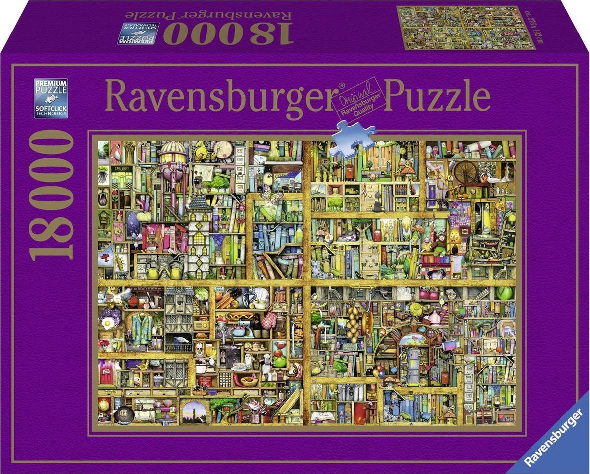 Ravensburger Puzzle: Magic bookcase