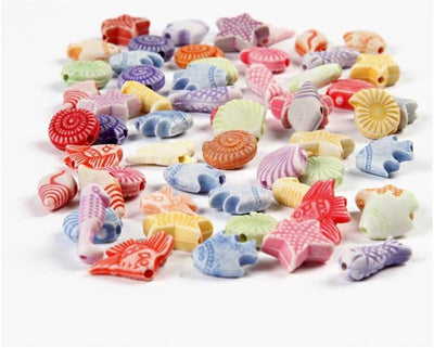 Mix di pastelli Creative Company, misura 9-12 mm, misura buco 1,2 mm, ca. 380 pezzi, 110 g, 175 ml 1 scatola