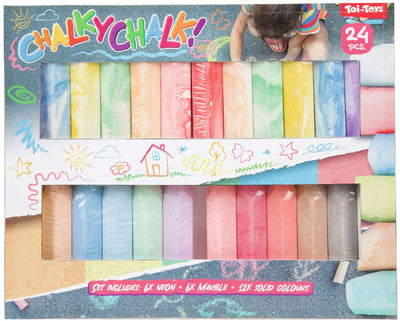TOI-TOYS SELEWALK CHALK in scatola, 24 °.