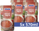 Unox - zuppa in busta - pomodorini piccanti - 5 buste x 570 ml
