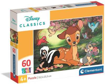 Puzzle per bambini Clementoni Disney classico - puzzle 60 pezzi - Puzzle e giocattoli educativi - Giochi e puzzle per bambini dai 4 anni