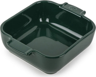 Fuente para horno Peugeot appolia 18 cm - verde bosque - cuadrada