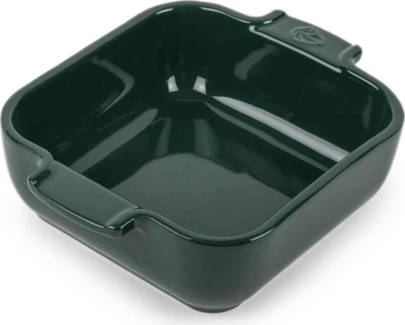 Fuente para horno Peugeot appolia 18 cm - verde bosque - cuadrada
