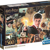 Clementoni - rompecabezas - 1500 piezas - caja compacta de harry potter