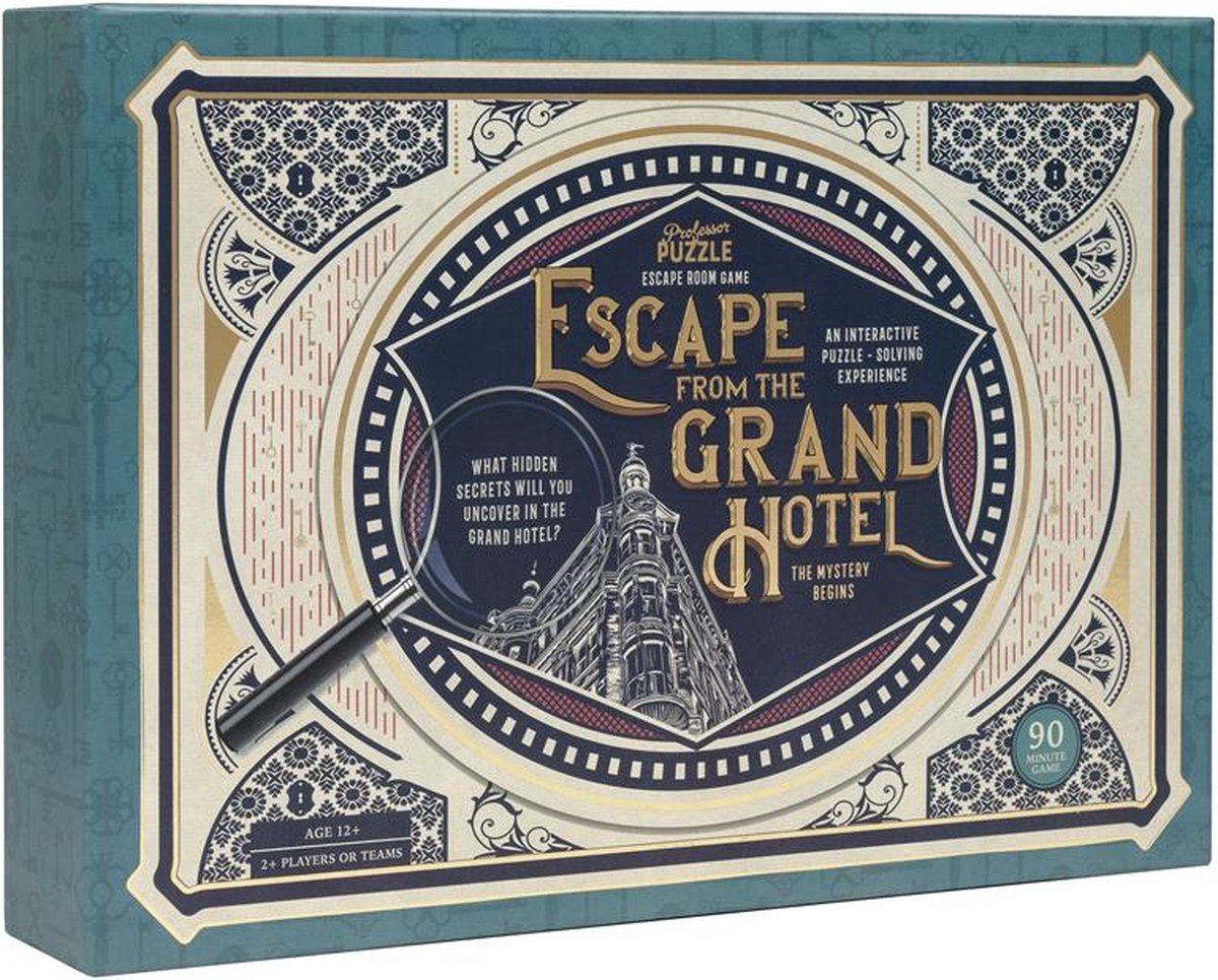 Fuga dal puzzle del professore dal Grand Hotel