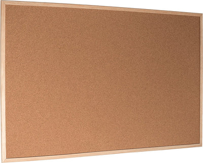 Bacheca Esselte - sgabello - 80x60 cm - con puntine - marrone naturale