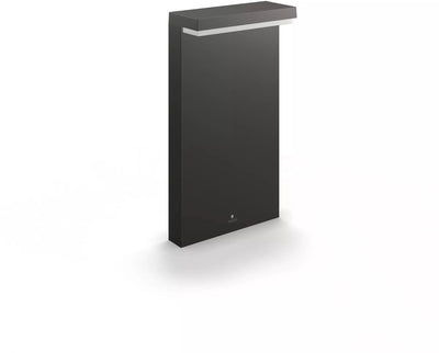 Lampada LED Philips Bustan con piedistallo - ultra efficiente - antracite - 3,8w