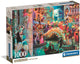 Clementoni - rompecabezas - 1000 piezas - luna de carnaval - colección de alta calidad