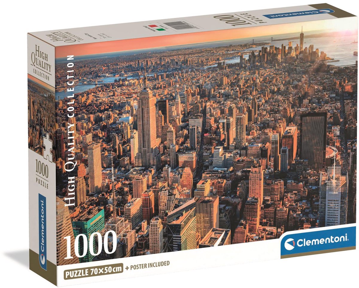 Clementoni Jigsaw Puzzle New York City, 1000st.