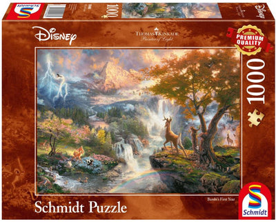 Schmidt Classici Disney - puzzle bambi - 1000 pezzi