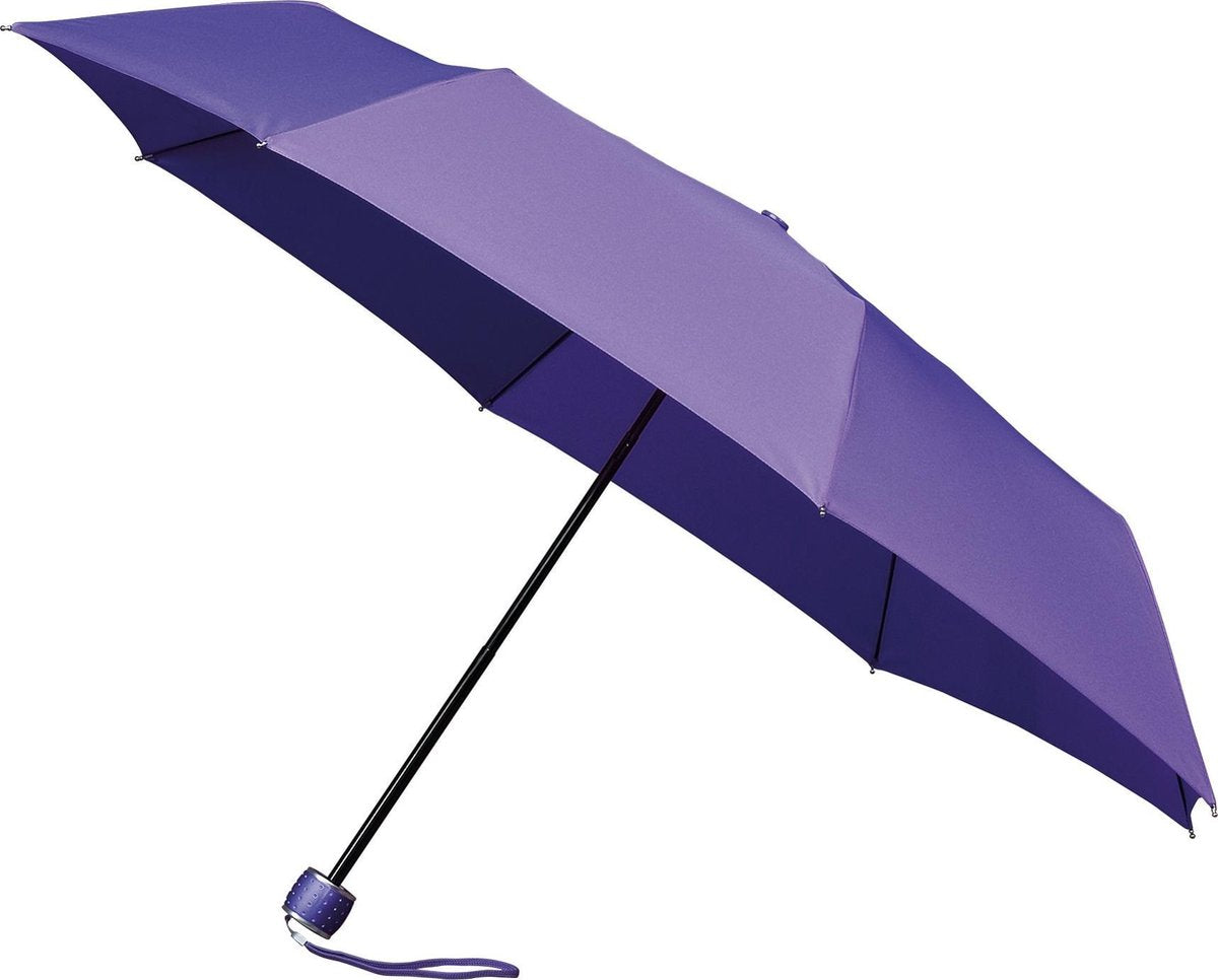 Minimax windproof paraplu - 100 cm - opvouwbaar - handopening - paars