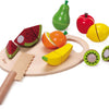 Classic World World Wooden Cutting Window con tabla de corte, 17dlg.