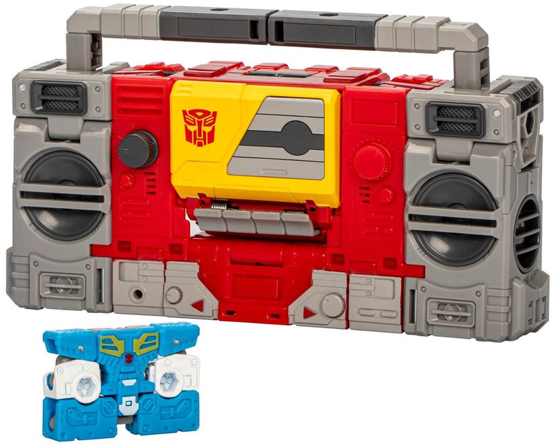Hasbro Transformers Studio Series Voyager The Transformers: The Movie, 86-25 Autobot Blaster ed Eject di 16,5 cm, Action Figure, 8+
