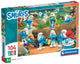 Clementoni - puzzle - 104 piezas - pitufos - puzzle infantil - a partir de 6 años