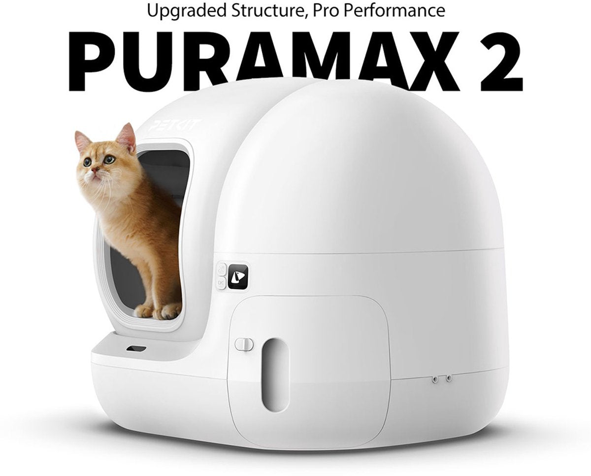 Petkit - purobot max pro con cámara arenero para gatos autolimpiante 2 - arenero automático