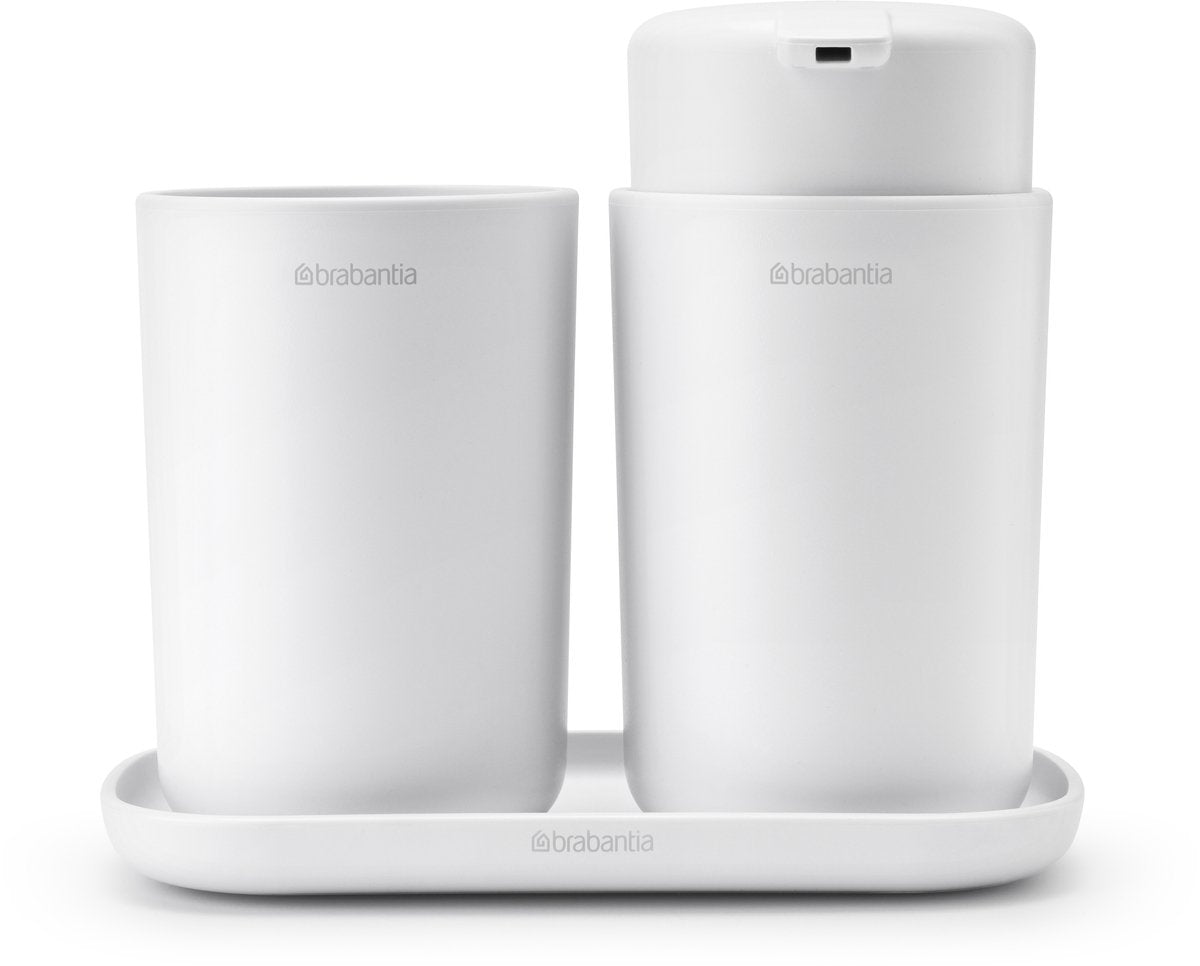 Brabantia renew badkameraccessoires set - 3-delig - white