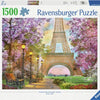 Ravensburger puzzel parijs liefde - 1500 stukjes legpuzzel.