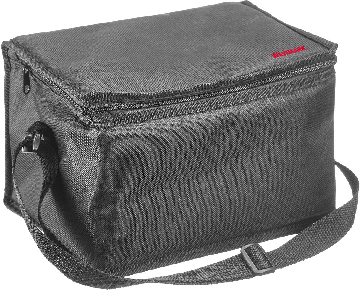 Borsa termica Westmark Gerda - borsa termica pieghevole per bevande e cibo, ideale per lo shopping, la spiaggia e il campeggio, borsa da picnic per esterni - 6 litri, cotone, alluminio