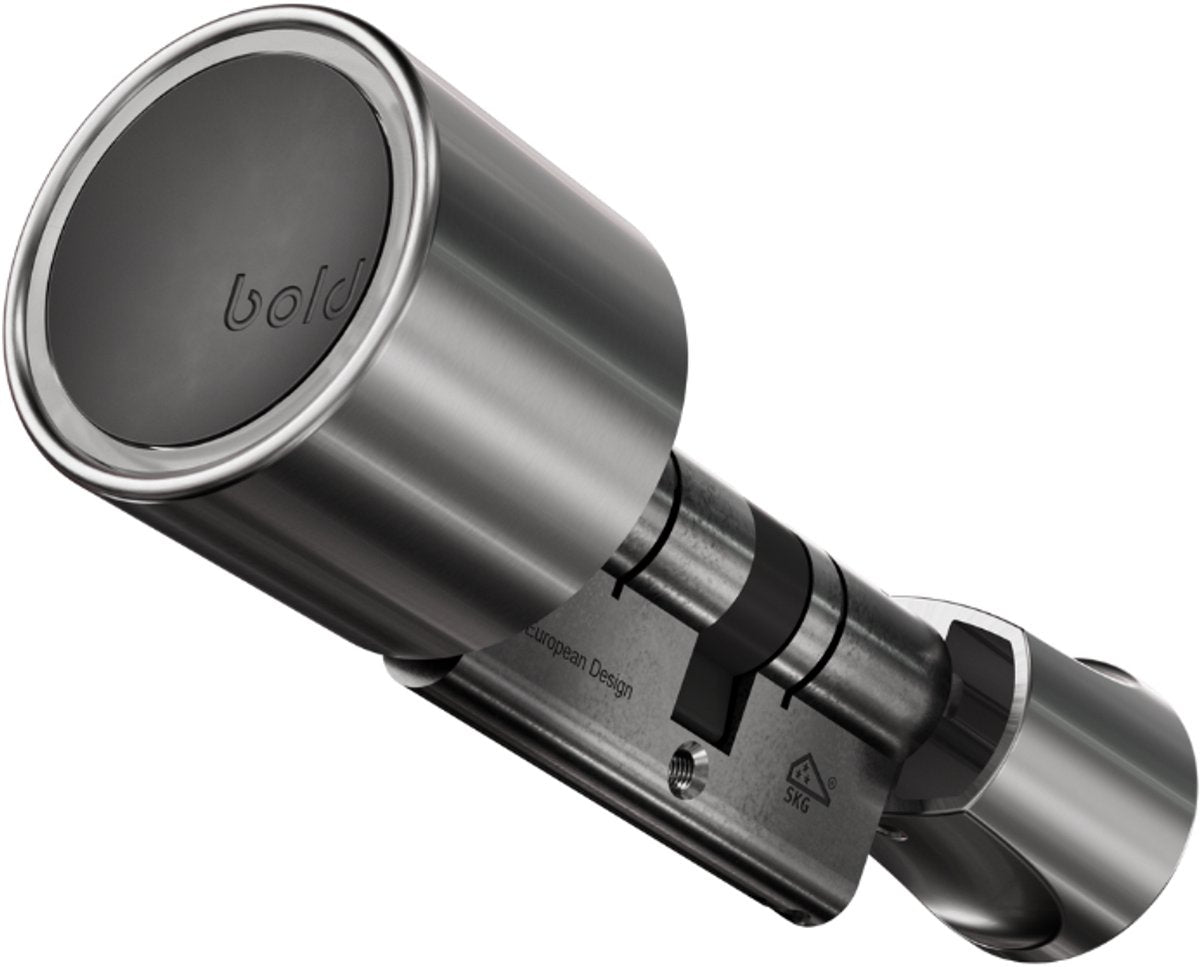 Bold security technology bv bold cylinder - bold elite - sx-45 - smart door lock - stainless steel - silver