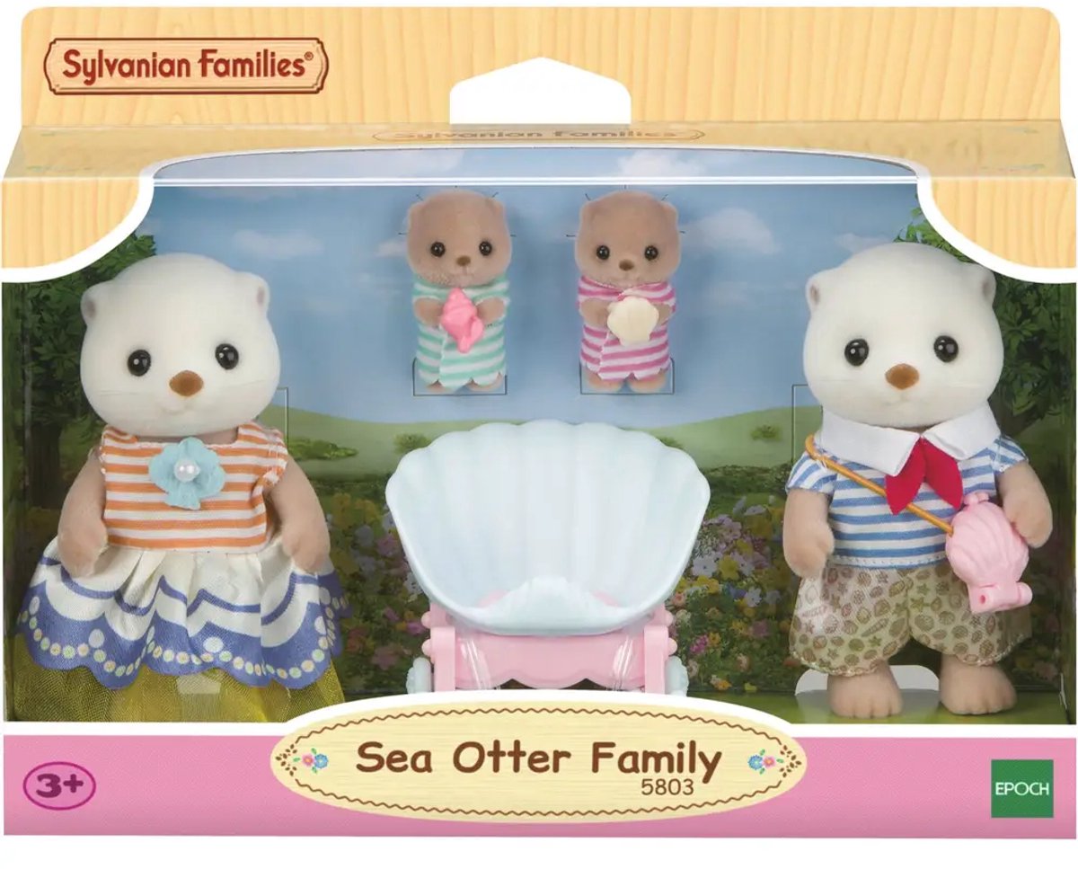 Famiglie Sylvanian 5803 Famiglia Seaotter
