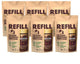 Nescafé gold confezione ricarica caffè solubile - 6 buste x 150g - confezione risparmio