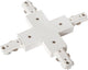 Conector x de riel Lucide - Iluminación de riel con sistema de riel monofásico - blanco (extensión)