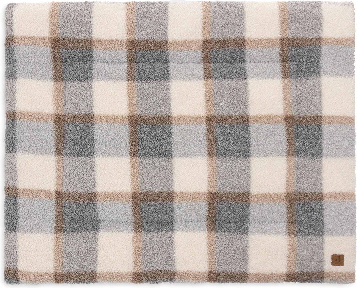 Tappeto box Jollein 75x95 cm - tappeto gioco per bambini - check boucle