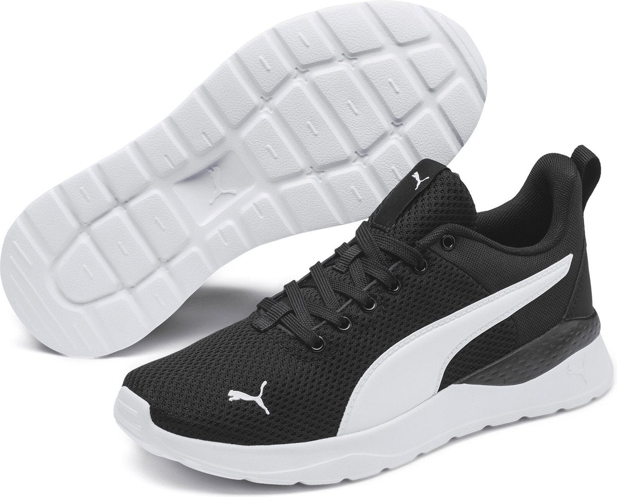 Zapatillas deportivas unisex Puma anzarun lite jr - negro-blanco