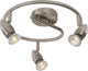 Lucide caro-led - plafondspot (plafondlamp) - ø 31 cm - led - gu10 - 3x5w 2700k - mat chroom