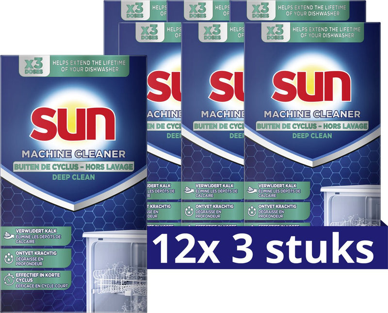 Detergente per macchine solari - out-wash - 36 pezzi - confezione risparmio