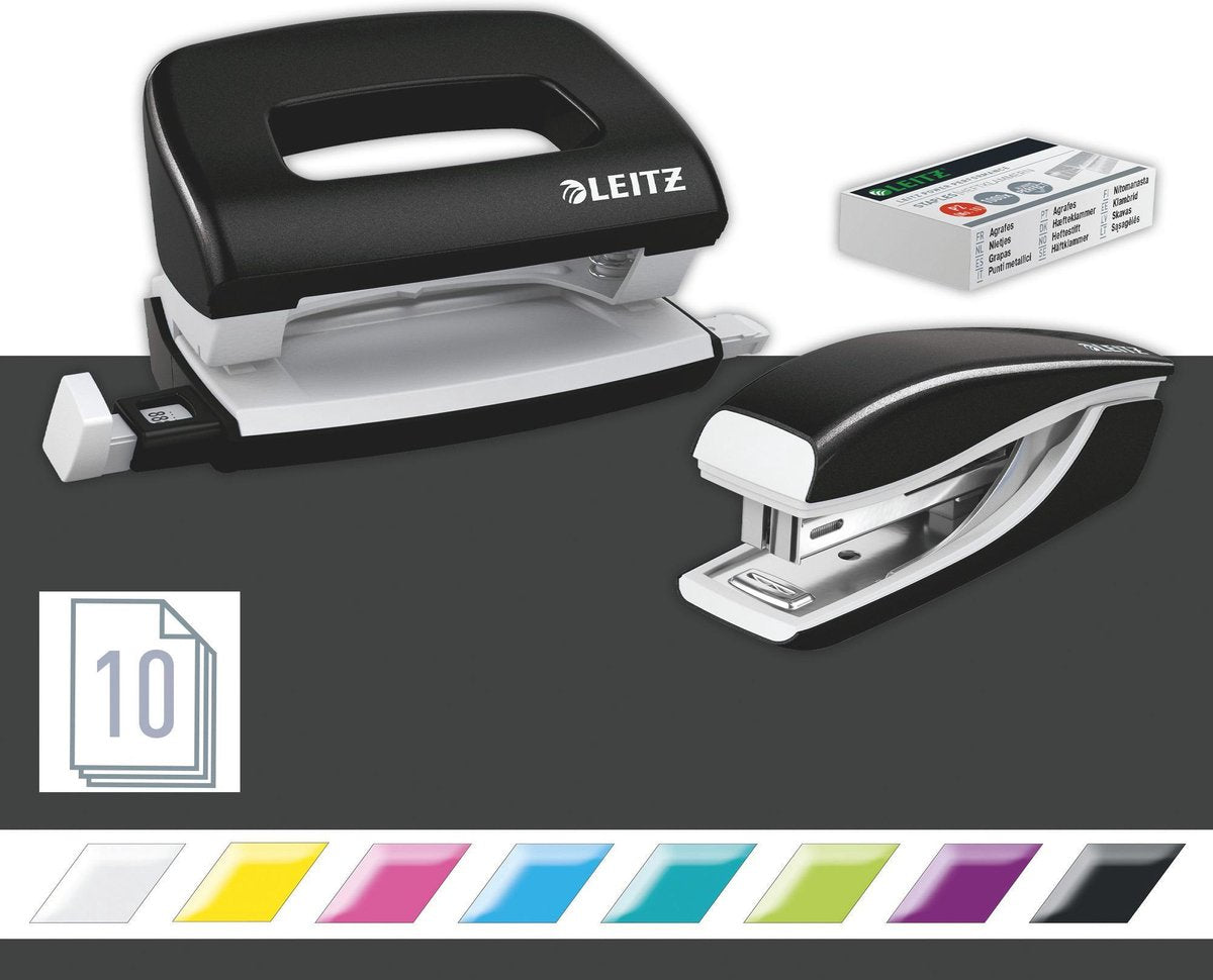 Grapadora+perforadora Leitz mini nexxt wow blist.bk