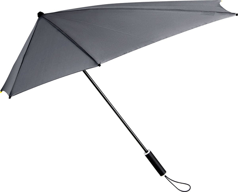 Stormaxi stormparaplu - windvlagen tot 100km h - ø 92 cm - grijs
