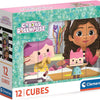 Clementoni Block Puzzle Gabby's Doll House, 12st.