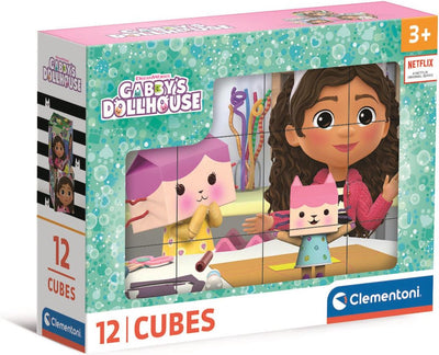 Clementoni Block Puzzle Gabby's Doll House, 12st.