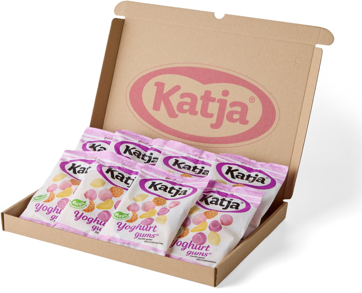 Katja yoghurtgums - zacht snoep - 8x 135g