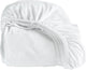 Cinderella hoeslaken - geschikt voor boxspring - jersey - 80 90x220 of 100x200 cm - tot 25 cm - wit