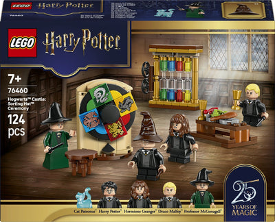 Lego harry potter tm 76460 ceremonia del sombrero seleccionador del castillo de hogwarts | 2 piezas