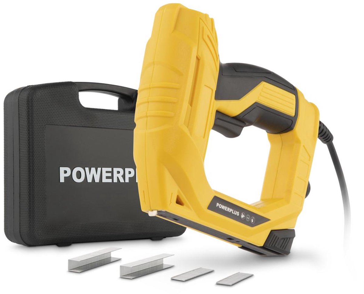 Cucitrice Powerplus, chiodatrice powx13701 - sparachiodi elettrica da 45 w - 300 ac.