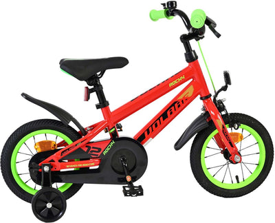 Bicicleta para niños Rocky de Vlare - Niños - 12 pulgadas - Rojo